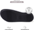 Roxoni Womens Soft Open Toe Slide Slippers, Indoor Outdoor Rubber Sole