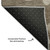 10' X 14' Taupe And Beige Floral Washable Area Rug With UV Protection