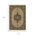 10' X 13' Ivory Black And Tan Medallion Area Rug With Fringe