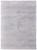 5' X 8' Gray and Ivory Abstract Power Loom Worn Faded Area Rug