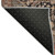 5' X 8' Charcoal Gold And Rust Oriental Washable Area Rug With UV Protection