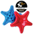 Starfish Nylon Dog Chew Toy for Aggressive Chewers  