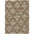8' X 10' Chocolate And Gray Southwestern Washable Indoor Outdoor Area Rug
