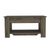 40" Dark Brown Wood Storage Bench With Flip Top