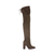 Yoki Womens Daisy-26 high heel over the knee tall Boots
