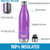 Hydration Nation Double Wall Insulated Water Bottle