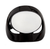 Black & White Combination Mode Pony Elastic