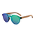 Firenze Aviator bamboo Sunglasses