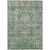 5' X 8' Sage And Gold Tribal Washable Indoor Outdoor Area Rug