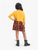 Plaid Skater Skirt Ft. Grommet Decor
