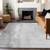 Abstract Washable Indoor Outdoor Area Rug