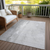 Abstract Washable Indoor Outdoor Area Rug