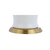 29" Gold Urn Table Lamp With Drum Shade