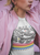 Women's Just Roll With It 80s Roller Skate T-Shirt