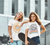 Women's Just Roll With It 80s Roller Skate T-Shirt