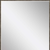 33" Dark Brown Framed Accent Mirror