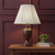 Linen Plain Empire Lamp Shade