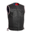 Captain Men's Motorcycle Leather Vest