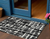 Striped Washable Indoor Outdoor Area Rug