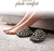 Roxoni Women's Gorgeous Comfort Clog Slipper with Pretty Leapord Print Inner