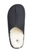 Mens Suede Faux Sheepskin Lined House Slippers