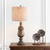 29" Brown Novelty Table Lamp With Globe Shade