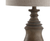 29" Brown Novelty Table Lamp With Globe Shade