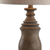 29" Brown Novelty Table Lamp With Globe Shade