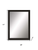 41" Dark Brown Accent Mirror