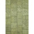 8' X 10' Fern Green And Gray Patchwork Washable Area Rug With UV Protection