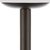 13" Antiqued Bronze USB Table Lamp With Empire Shade