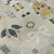 3' X 5' Beige Gold And Gray Floral Washable Area Rug With UV Protection