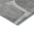 10' X 14' Linen And Gray Abstract Washable Area Rug With UV Protection