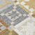 9' X 12' Gray And Green Patchwork Washable Indoor Outdoor Area Rug