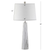 29" Clear Novelty Table Lamp With Drum Shade