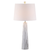 29" Clear Novelty Table Lamp With Drum Shade