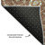 5' X 8' Rust Gray And Ivory Moroccan Washable Area Rug With UV Protection