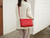 Malay Vegan Leather Women's Tote Bag with Cosmetic Pouch 