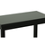 46" Black Solid Wood Rectangular Bar Table