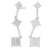 Gold 5/8ct. Total Diamond Weight Princess-cut Diamond Earrings 