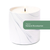 Natural Eucalyptus White Marble Candle 