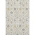 9' X 12' Ivory Beige And Gray Oriental Washable Area Rug With UV Protection