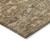3' X 5' Brown And Beige Ikat Washable Indoor Outdoor Area Rug