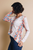 Rosie Snakeskin V Neck