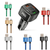 4 Port PD/USB Car Charger and 10FT Charger Compatible for Iphone 
