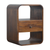 22" Chestnut Solid Wood One Drawer Nightstand