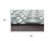8' X 10' Gray And Beige Wool Geometric Hand Tufted Area Rug