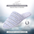 ROXONI Women Slipper Cozy Memory Foam, Indoor Outdoor Rubber Sole