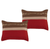 7 Piece Comforter Set Brown Red Horseshoe Western Bedding