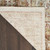 5' X 8' Ivory And Red Geometric Distressed Area Rug